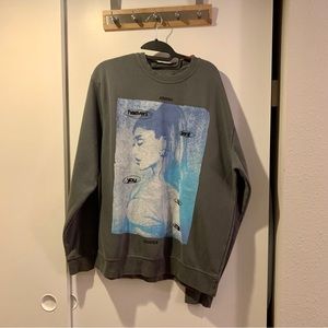 Ariana Grande Heaven Sent You To Me Crewneck Sweatshirt
